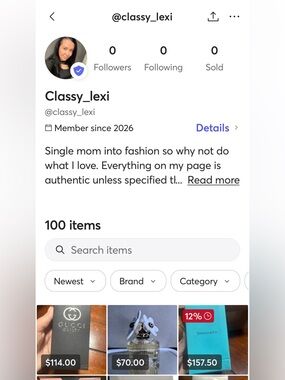 Follow me on Mercari for perfumes